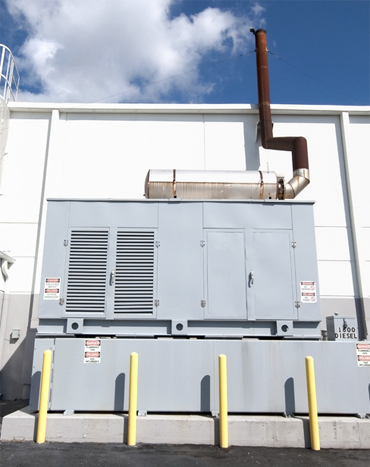 Hệ thống thoát khí thải máy phát điện